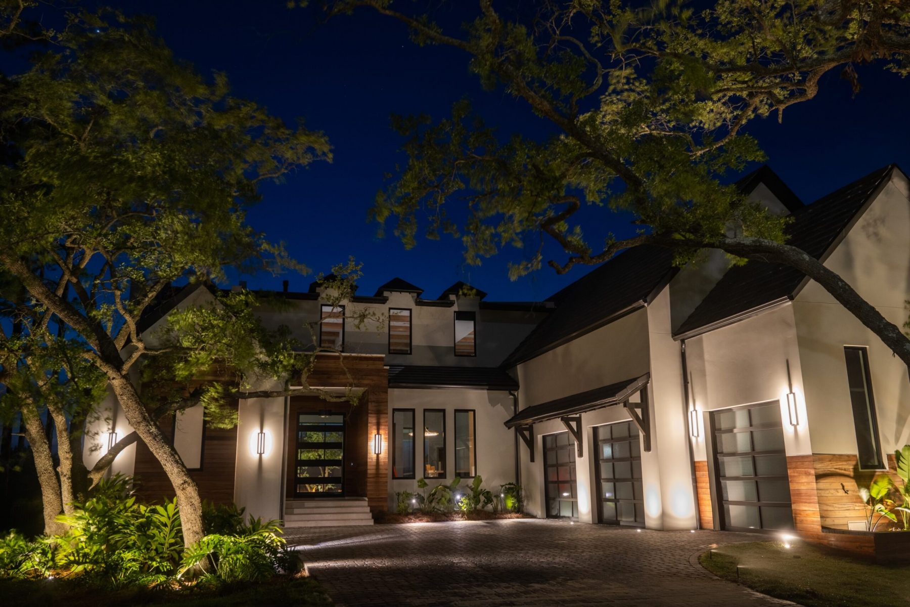Outdoor lighting project
