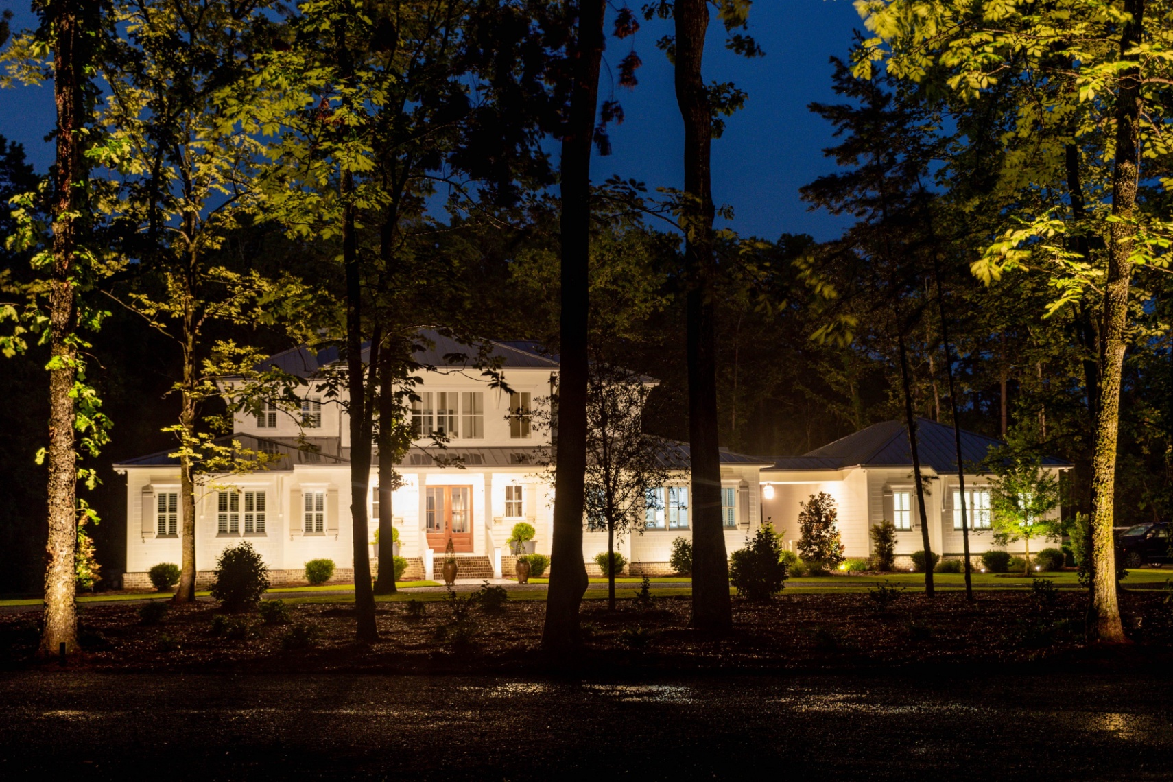 Outdoor lighting project
